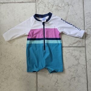 Ruggedbutts One Piece Long Sleeve Rash Guard